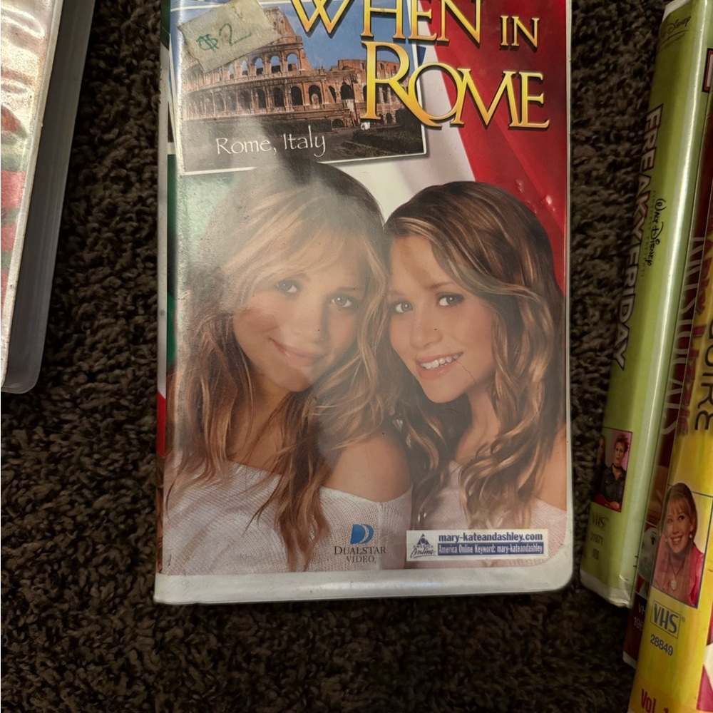 When in Rome VHS Tape